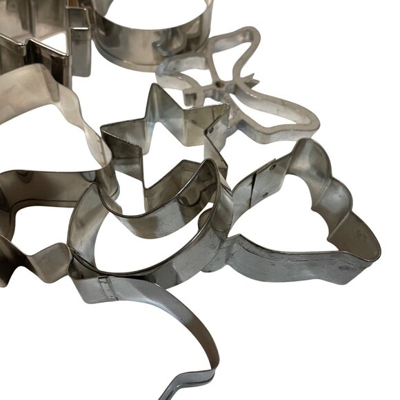 Celebrate It Metal Cookie Cutter Baking Set getting pieces - Picture 4 of 10